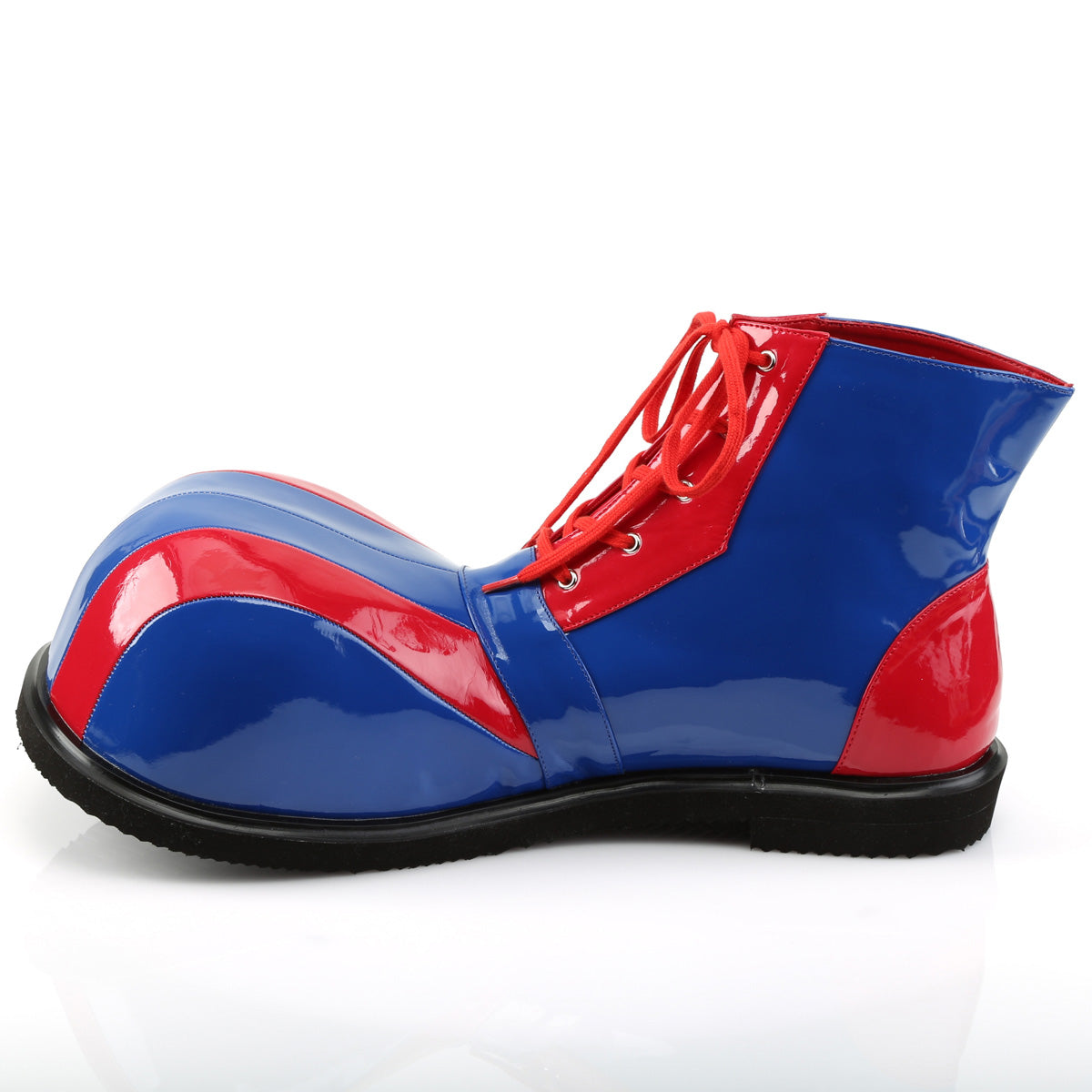 CLOWN-05 Fancy Dress Costume Funtasma Men's Shoes Red-Blue Pat