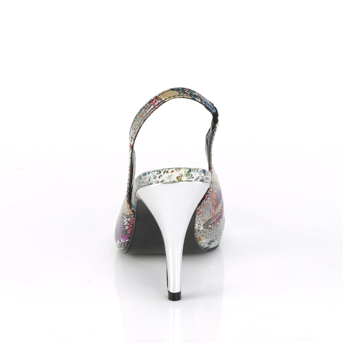 dream 405 large size Mens Heels pleaser pink label single soles multi color snake print slv metallic pu