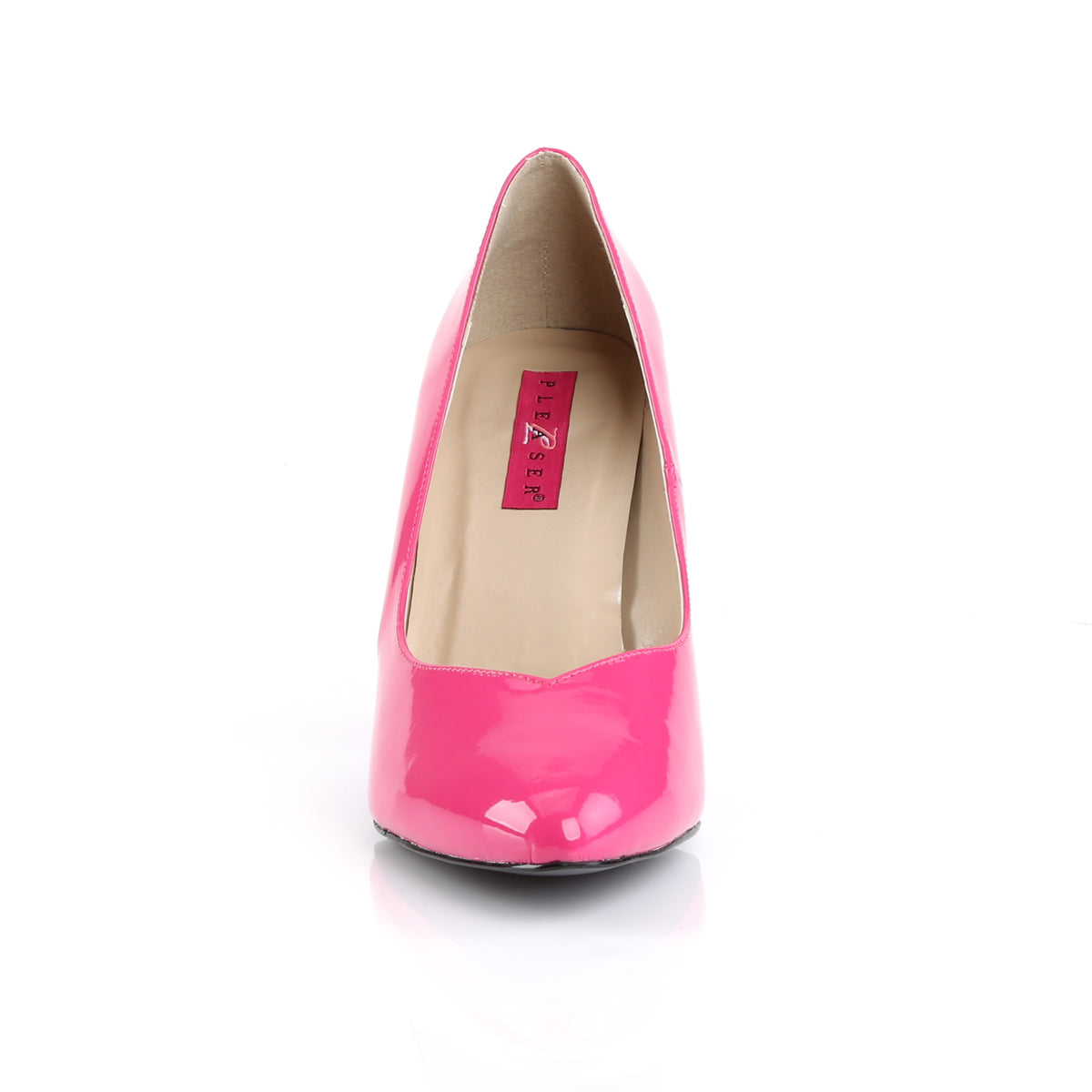 dream 420 large size ladies shoes pleaser heels for men single soles h pink pat