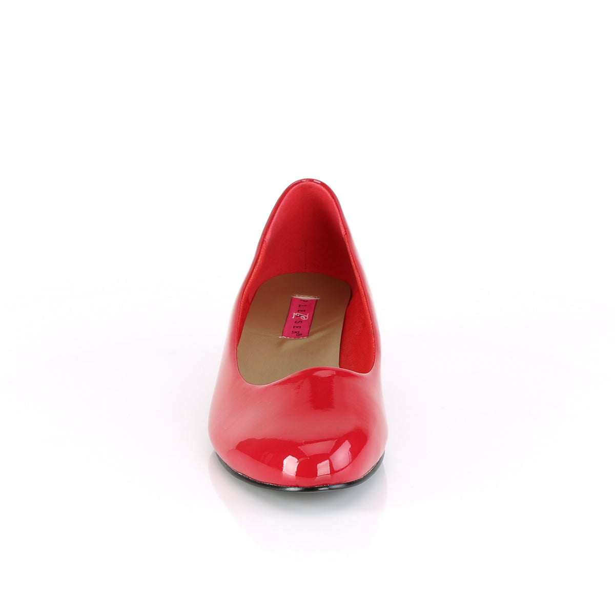 gwen 01 large size ladies shoes pleaser heels for men single soles red pat