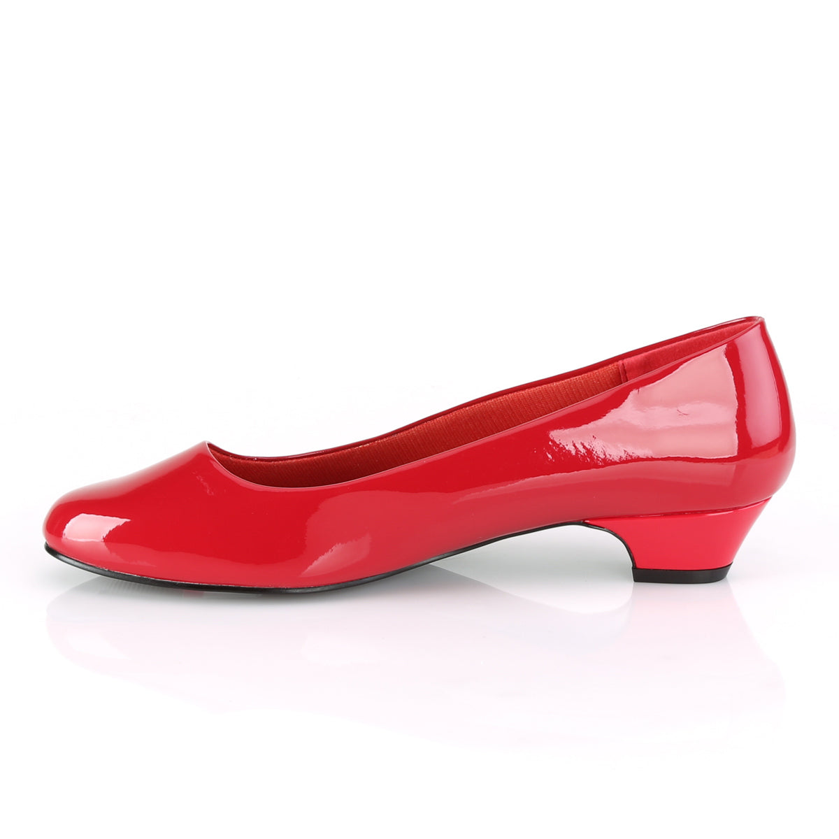gwen 01 High Meels in Mens Sizes pleaser pink label single soles red pat