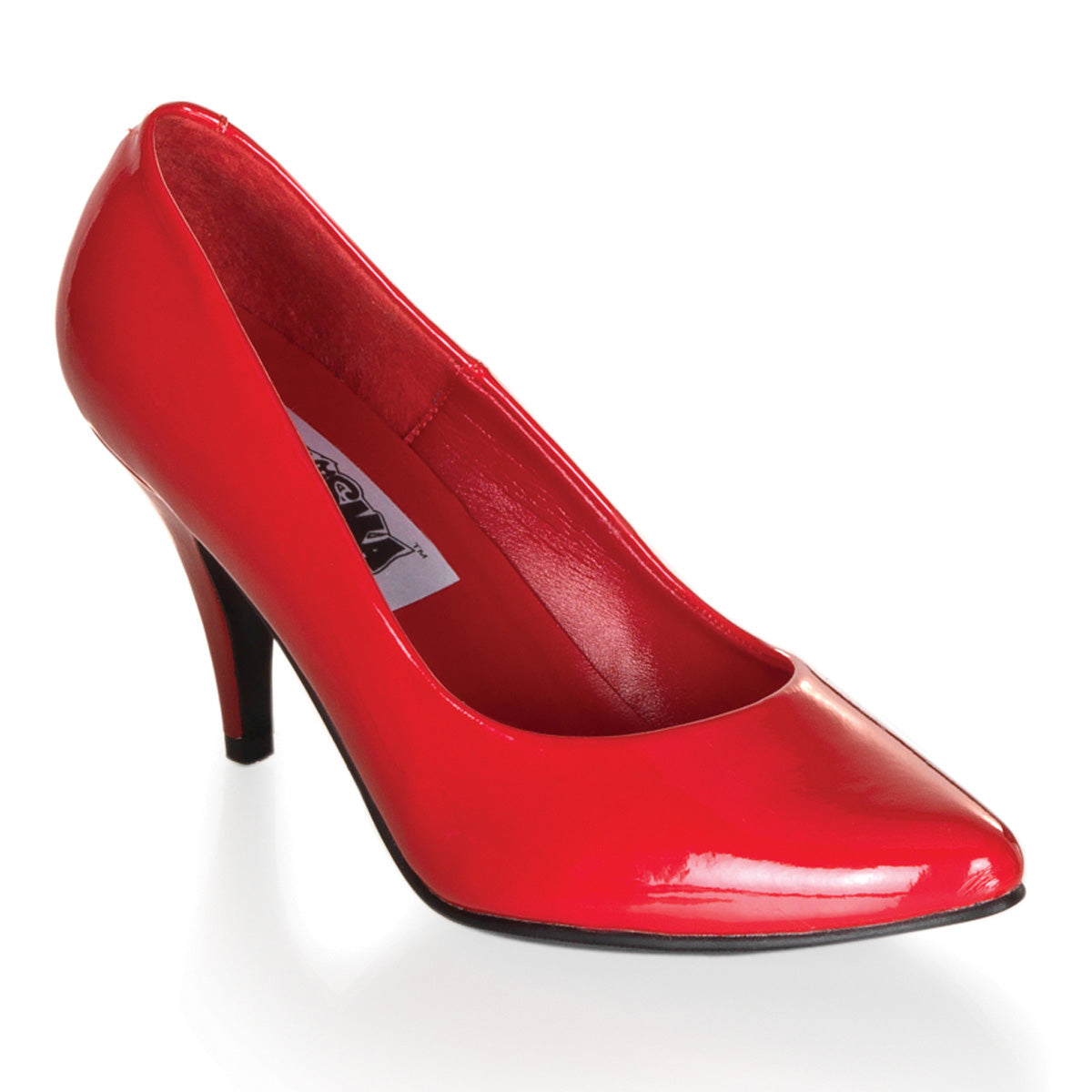 PUMP-420 Fancy Dress Costume Funtasma Women's Shoes Red Pat