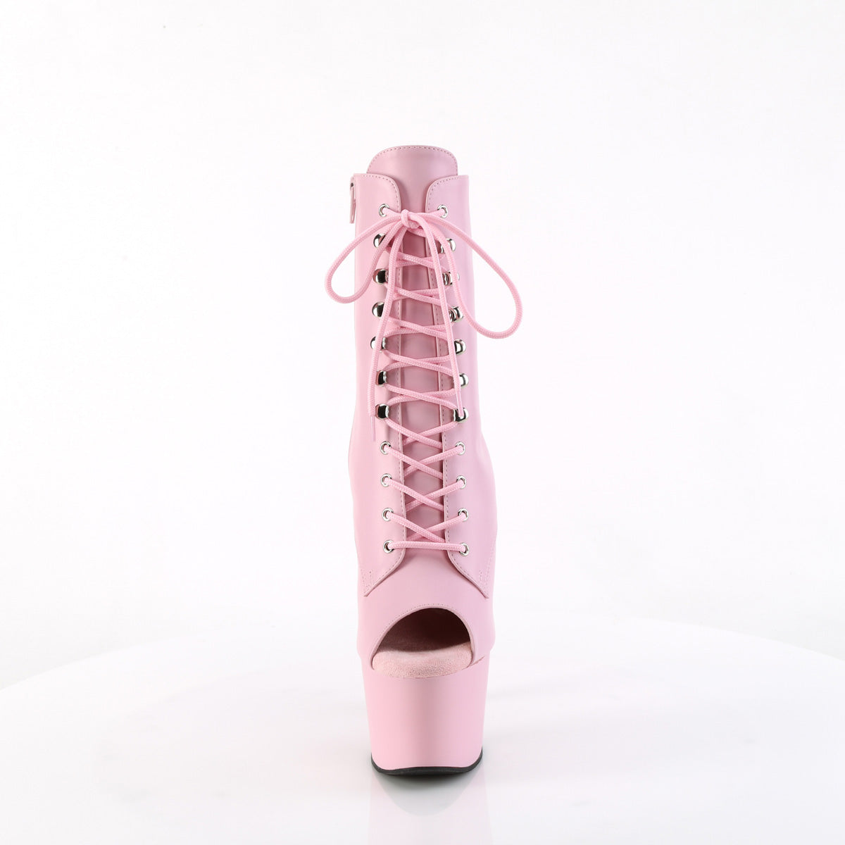 ADORE-1021 Pleaser Baby Pink Faux Leather Sexy Platform Shoes (Sexy Shoes)