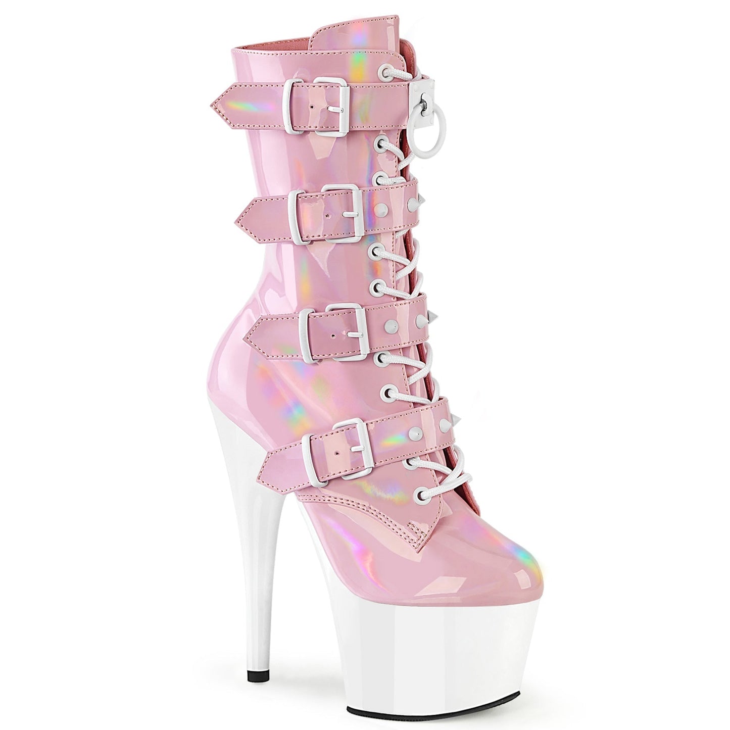 ADORE-1046TT Pleaser Baby Pink Patent Sexy Platform Shoes (Pole Dancing Heels)