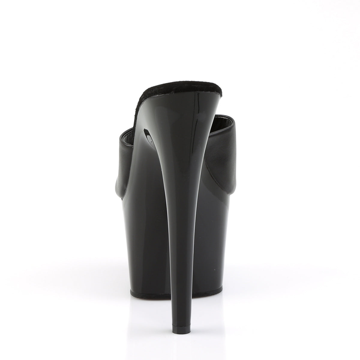 ADORE-701 Pleaser Black Leather Sexy Platform Shoes (Sexy Shoes)