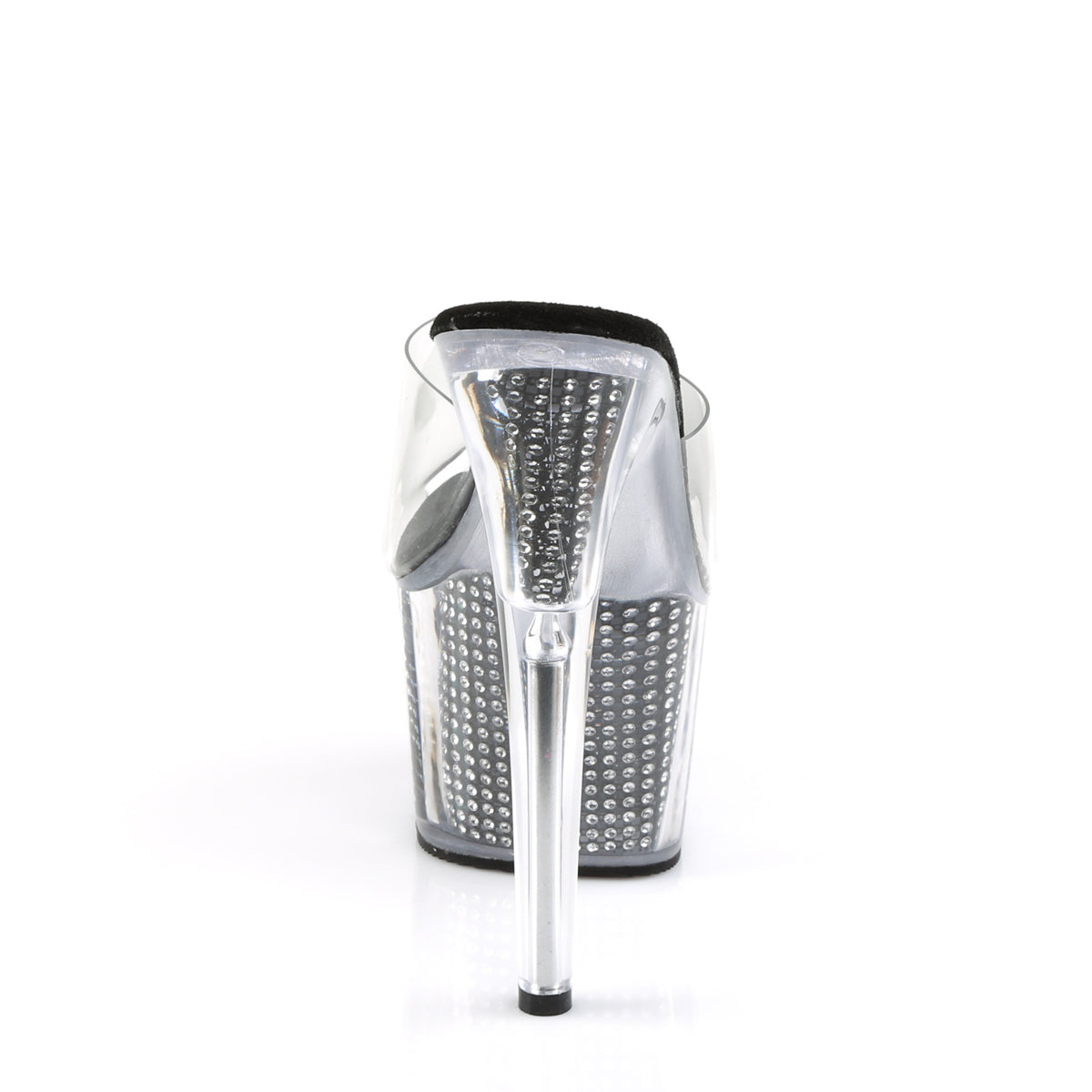ADORE-701SRS Pleaser Clear/Black Sexy Platform Shoes (Sexy Shoes)