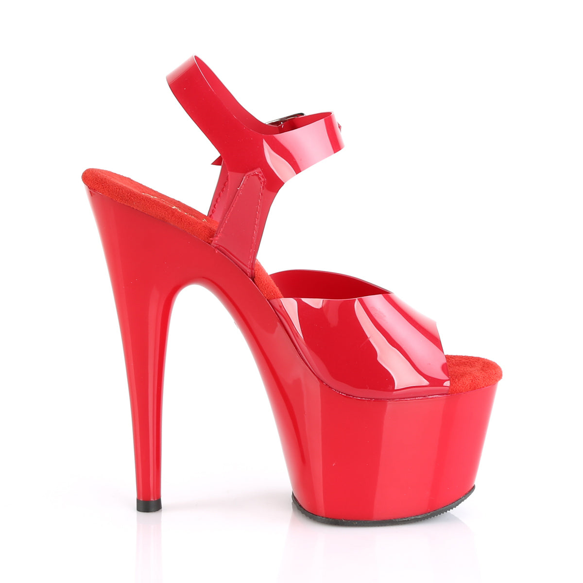 ADORE-708N Pleaser Red (Jelly-Like) TPU/Red Sexy Platform Shoes (Sexy Shoes)
