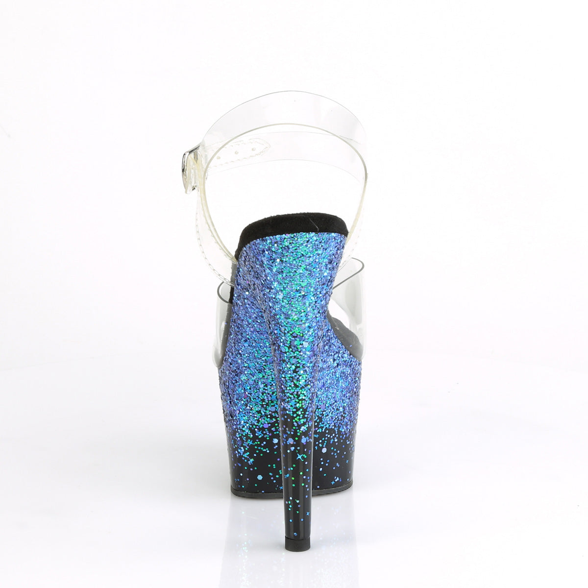 ADORE-708SS Pleaser Clear/Black Sexy Platform Shoes (Sexy Shoes)