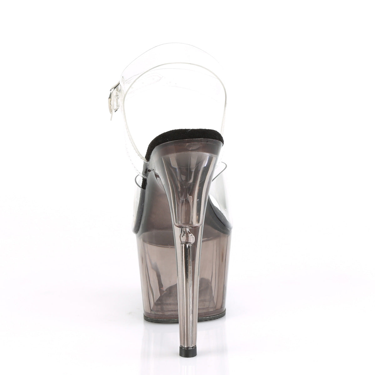 ADORE-708T Pleaser Clear/Smoke Tinted Sexy Platform Shoes (Sexy Shoes)