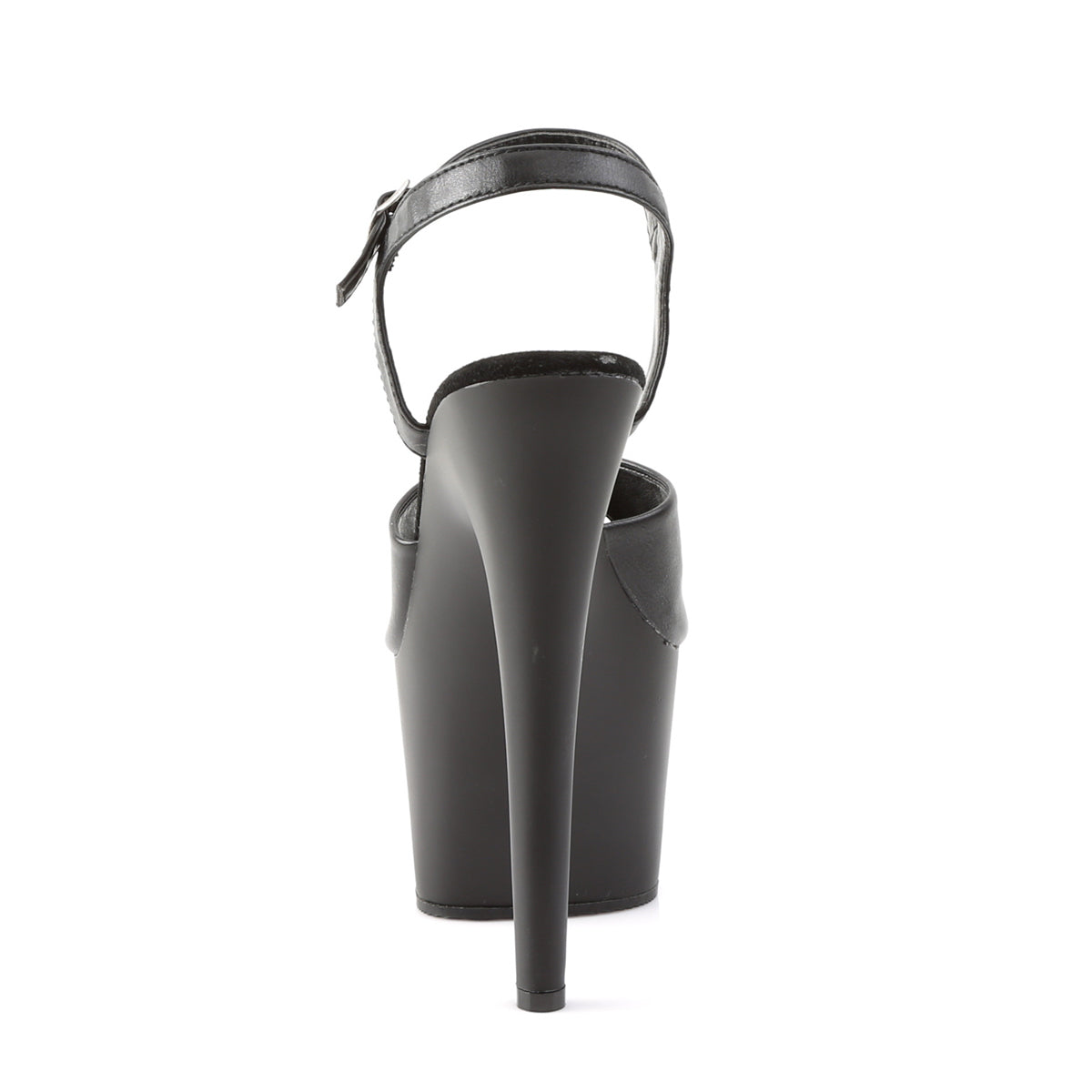 ADORE-709 Pleaser Black Faux Leather Sexy Platform Shoes (Sexy Shoes)