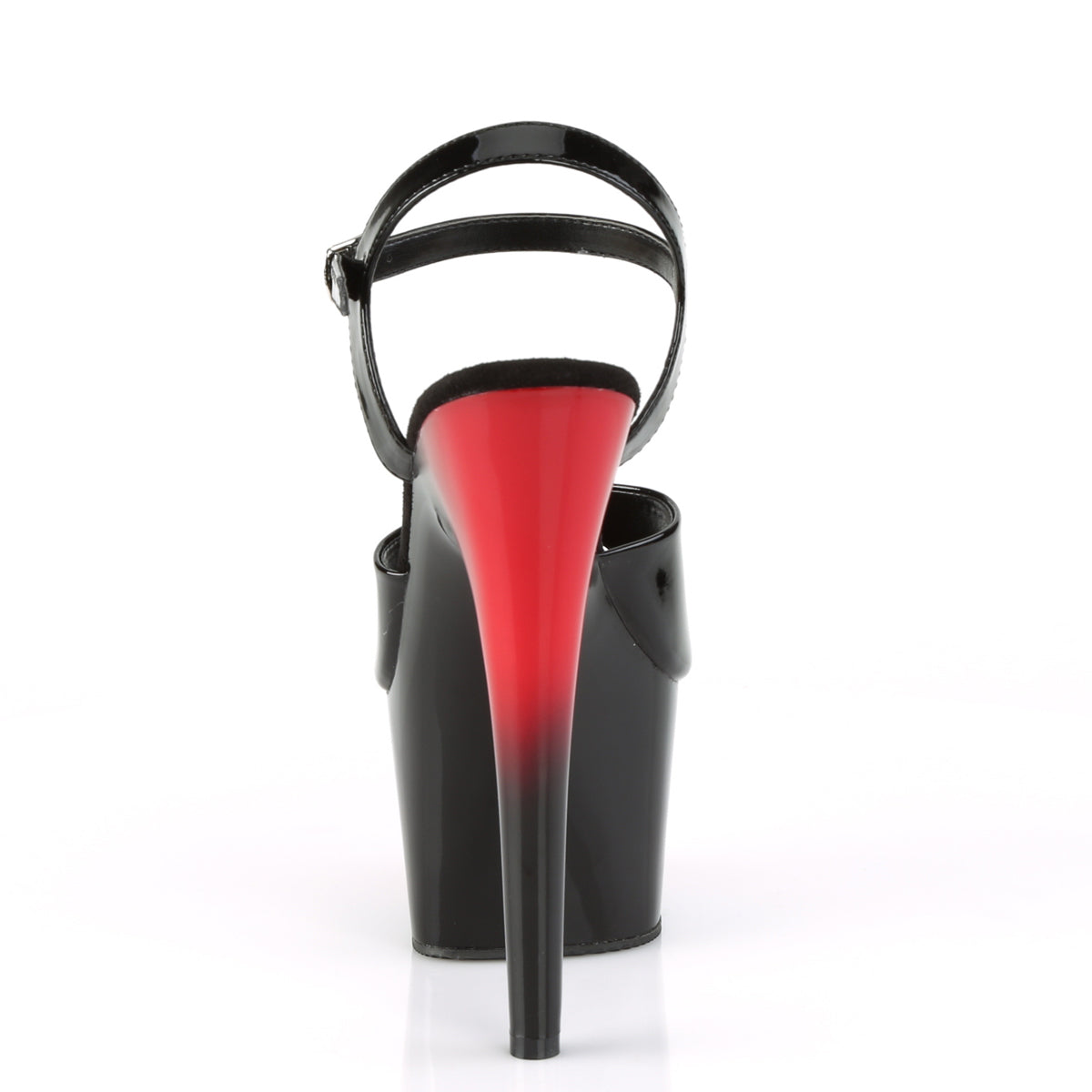 ADORE-709BR Pleaser Black Patent/Red Sexy Platform Shoes (Sexy Shoes)