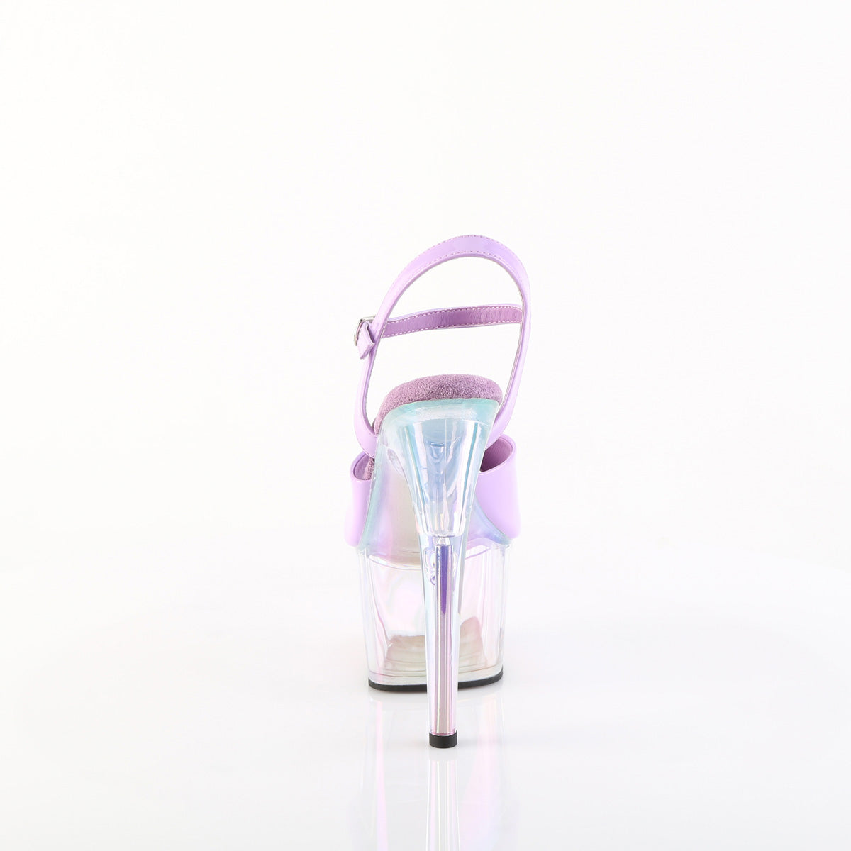 adore 709ht pleaser stripper shoes lavender holo holo tinted