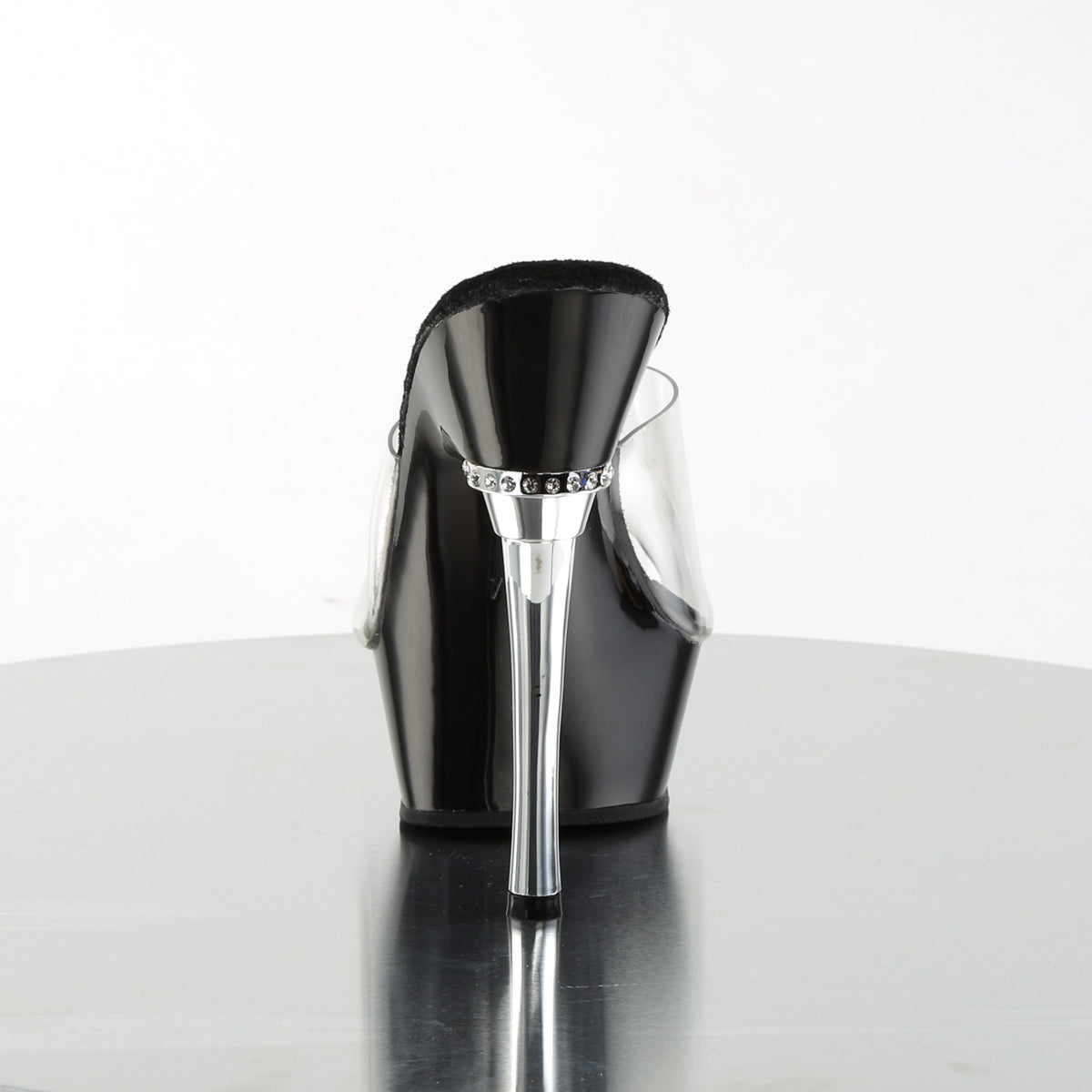 ALLURE-601 Pleaser Clear/Black Sexy Platform Shoes (Sexy Shoes)