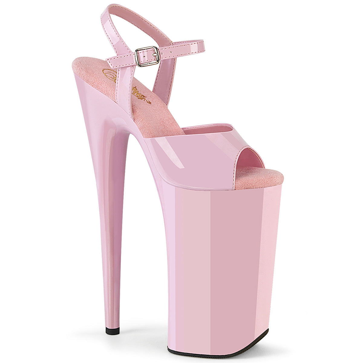 BEYOND-009 Strippers Heels Pleaser Platforms (Exotic Dancing) B. Pink Pat/B. Pink