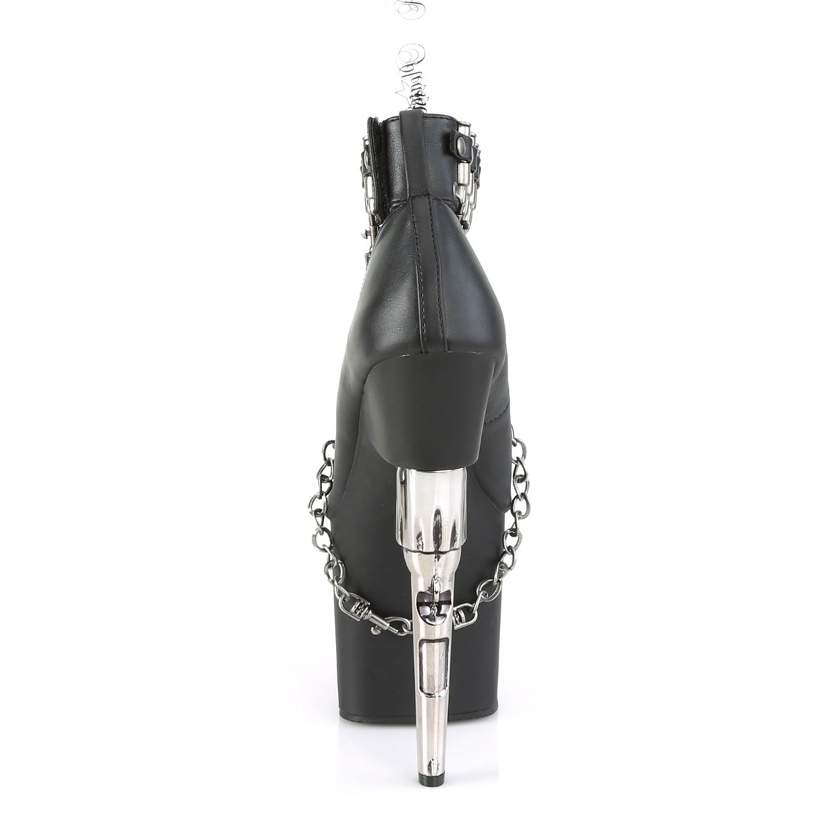BONDGIRL-783 Pleaser Black Faux Leather Sexy Platform Shoes (Sexy Shoes)
