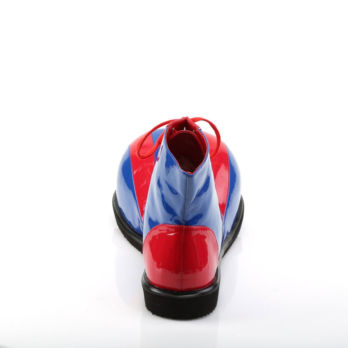 CLOWN-05 Fancy Dress Costume Funtasma Men's Shoes Red-Blue Pat