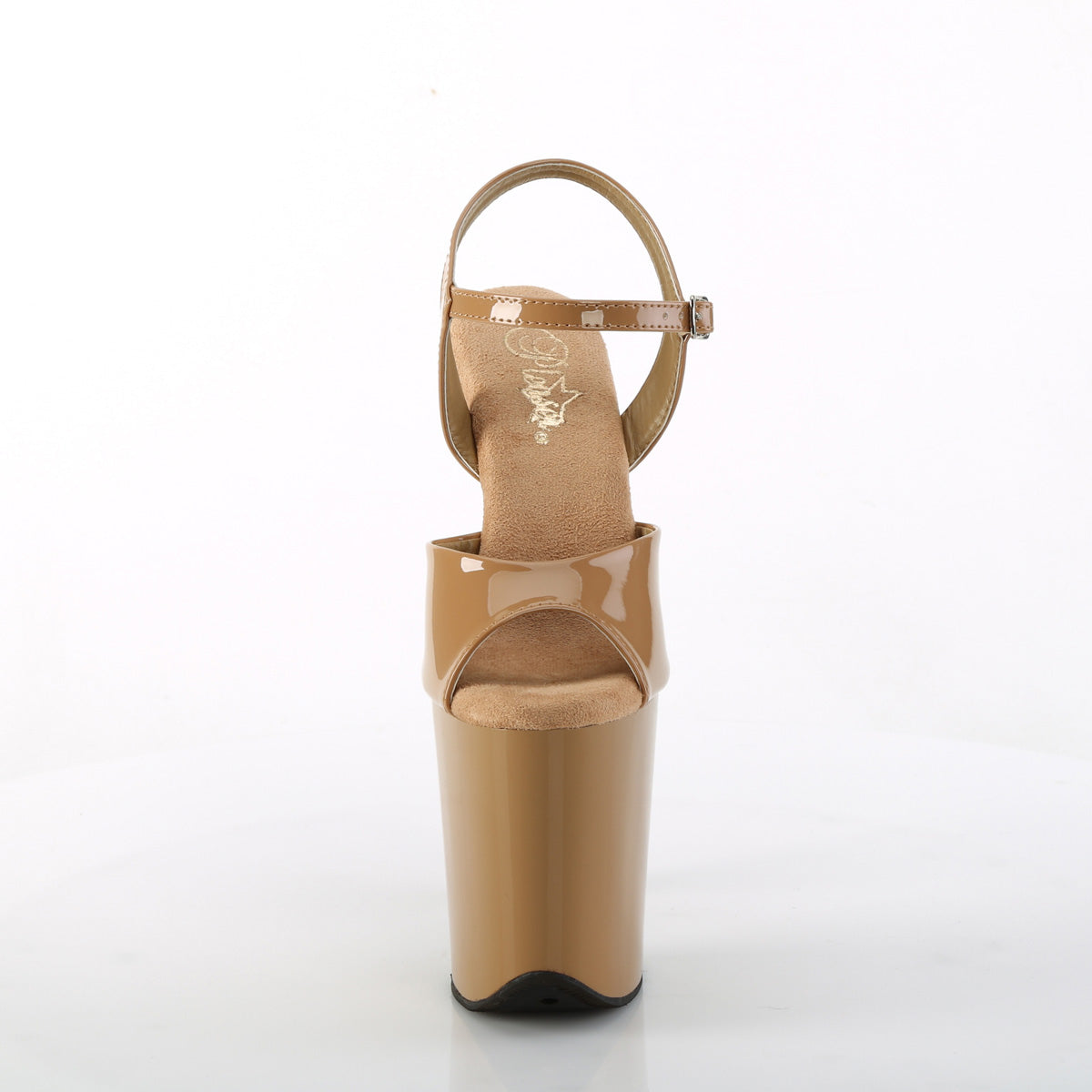 FLAMINGO-809 Pleaser Toffee Pat/Toffee Sexy Platform Shoes (Sexy Shoes)