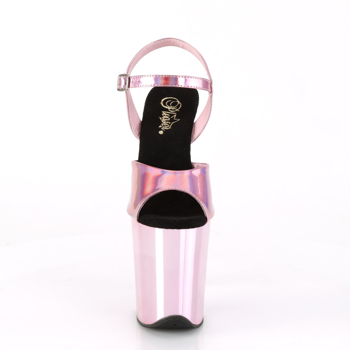 FLAMINGO-809HG Pleaser Baby Pink Hologram Sexy Platform Shoes (Sexy Shoes)