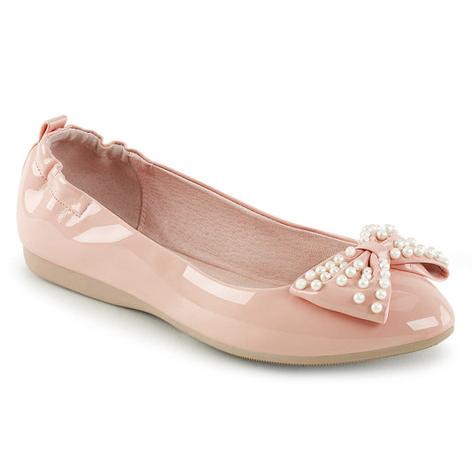 IVY-09 Retro Glamour Pin Up Couture Single Soles B. Pink Pat