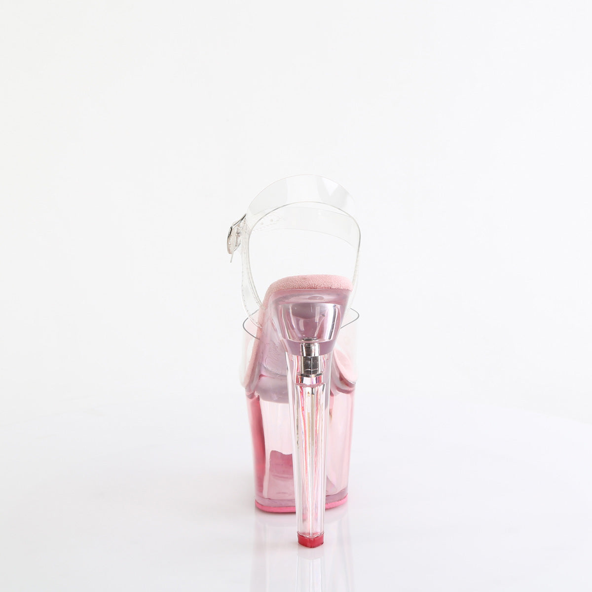 LOVESICK-708T Pleaser Clear/Baby Pink Sexy Platform Shoes (Sexy Shoes)