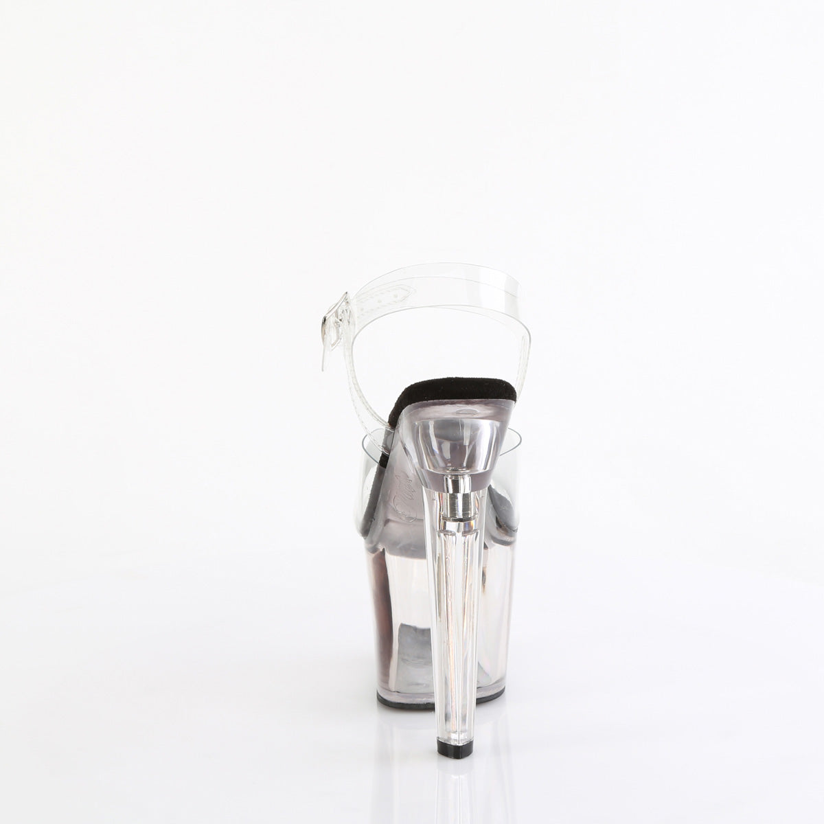 LOVESICK-708T Pleaser Clear/Smoke Tinted Sexy Platform Shoes (Sexy Shoes)