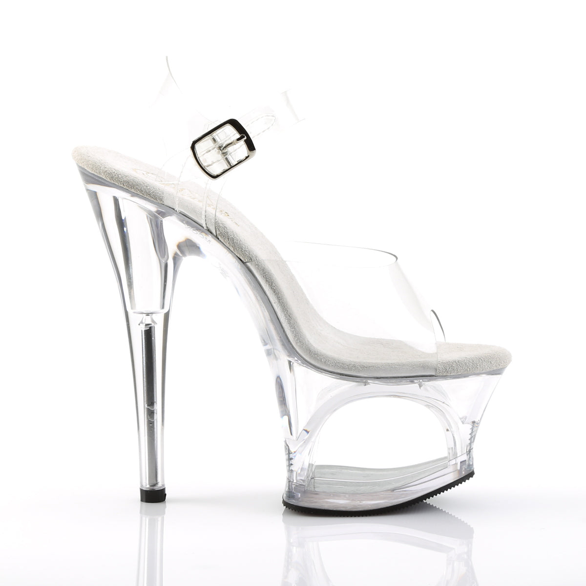 MOON-708 Pleaser Clear Sexy Platform Shoes (Sexy Shoes)
