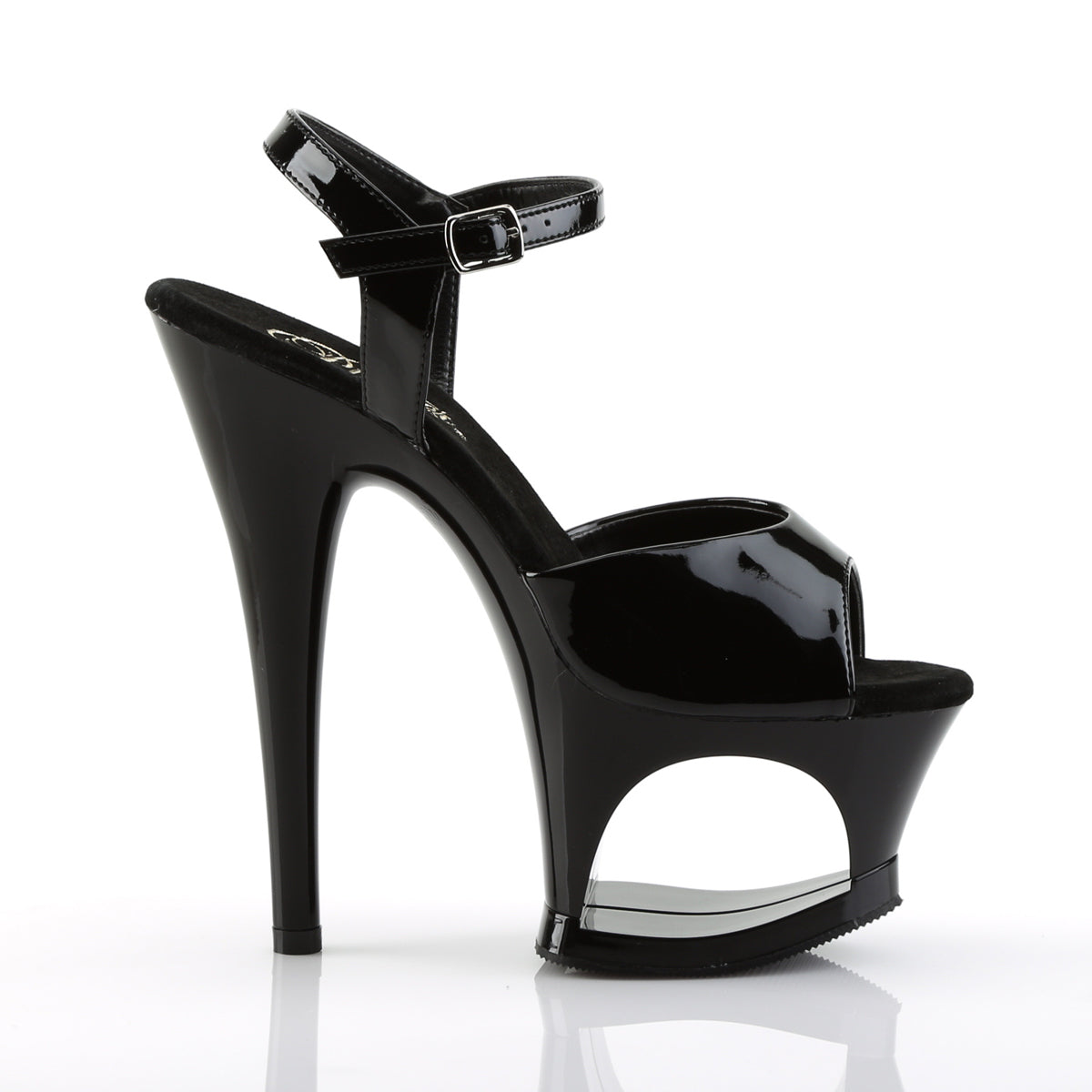 MOON-709 Pleaser Black Sexy Platform Shoes (Sexy Shoes)