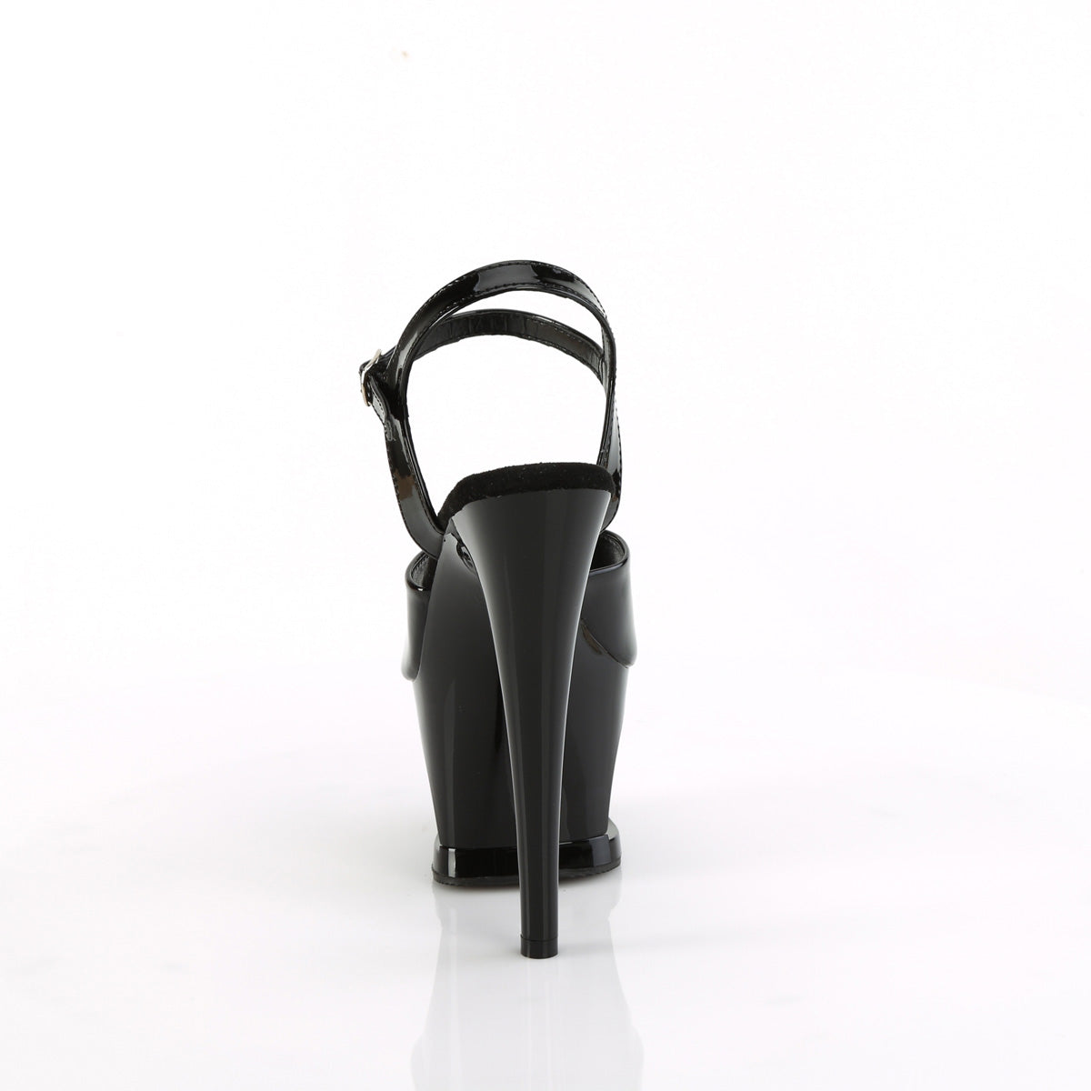 MOON-709H Pleaser Black Patent/Red Sexy Platform Shoes (Sexy Shoes)