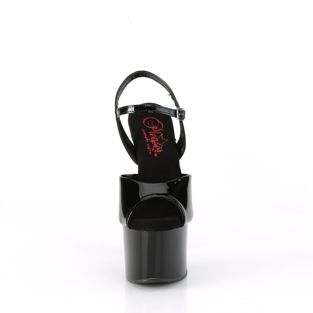 PASSION-709 Pleaser Black Patent Sexy Platform Shoes (Sexy Shoes)
