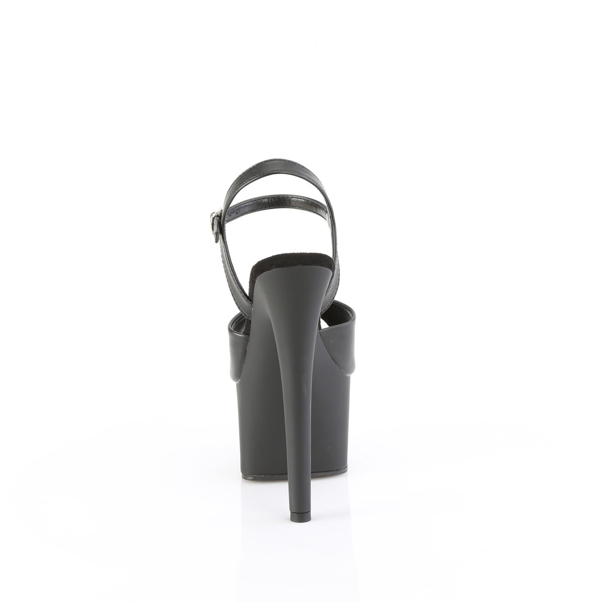 PASSION-709 Pleaser Black Faux Leather Sexy Platform Shoes (Sexy Shoes)