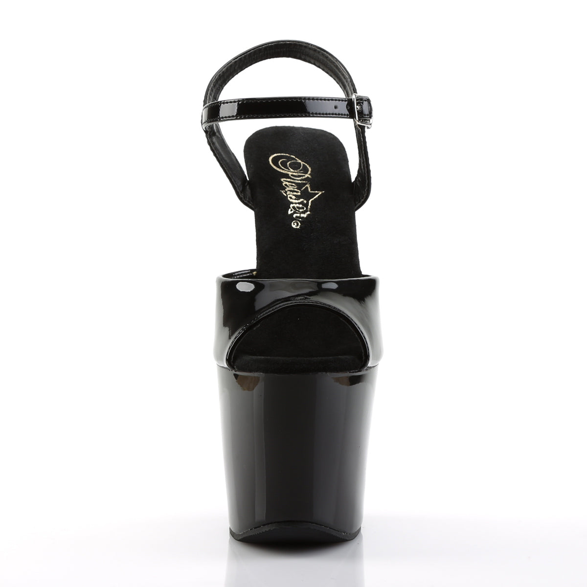 REVOLVER-709 Pleaser Black Sexy Platform Shoes (Sexy Shoes)