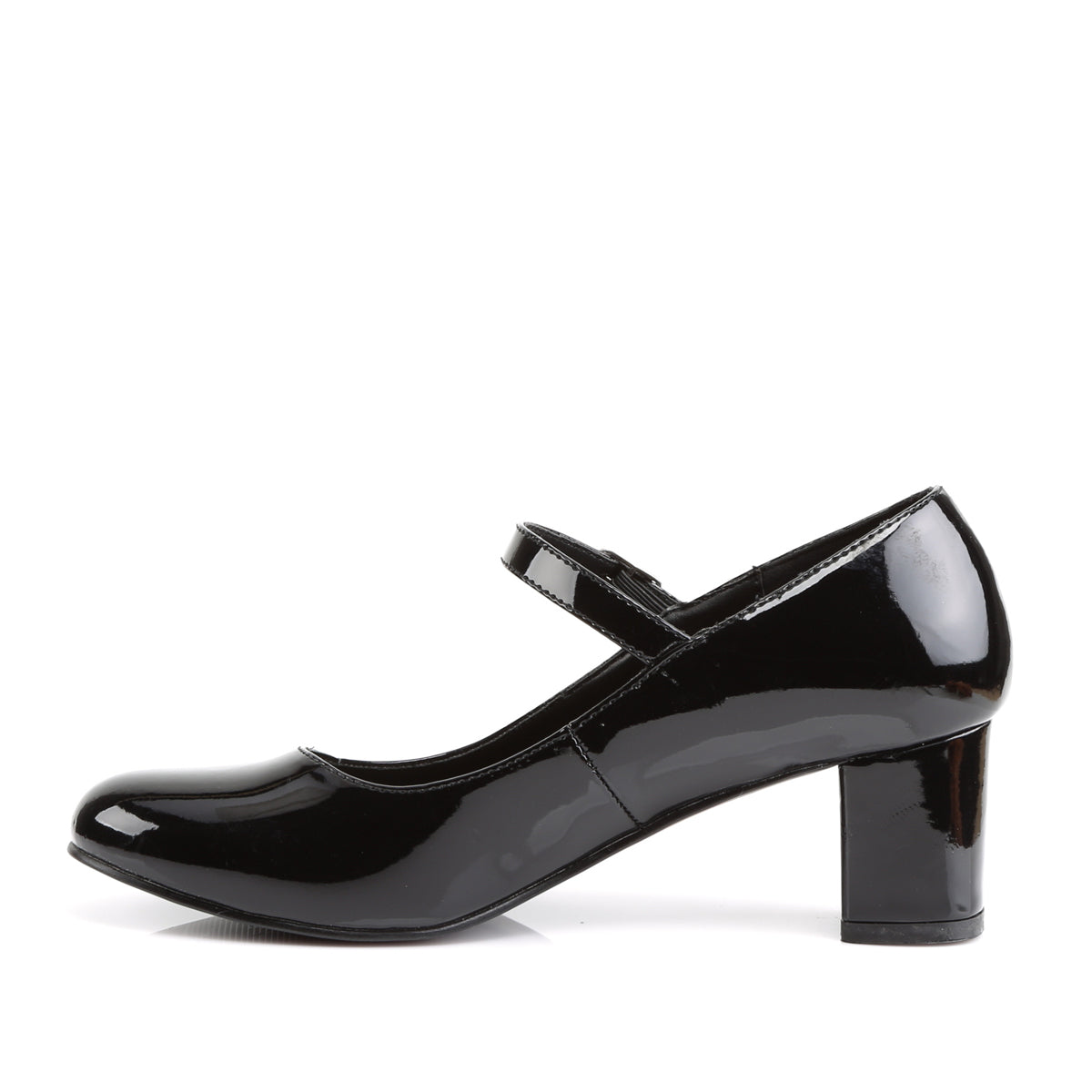 SCHOOLGIRL-50 Funtasma Black Patent Fancy Dress Women's Shoes (Fantasy Footwear)