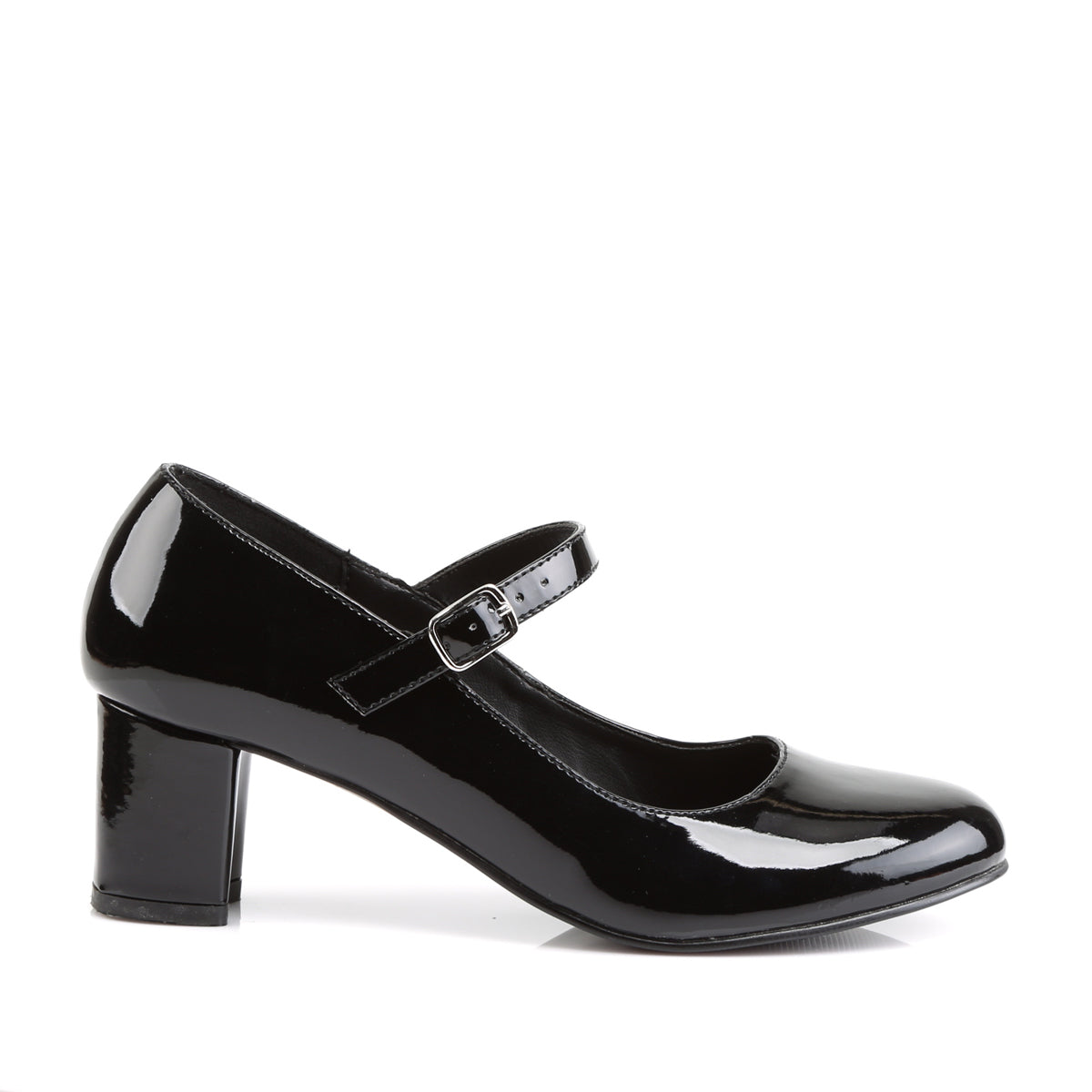SCHOOLGIRL-50 Funtasma Black Patent Fancy Dress Women's Shoes (Fantasy Footwear)
