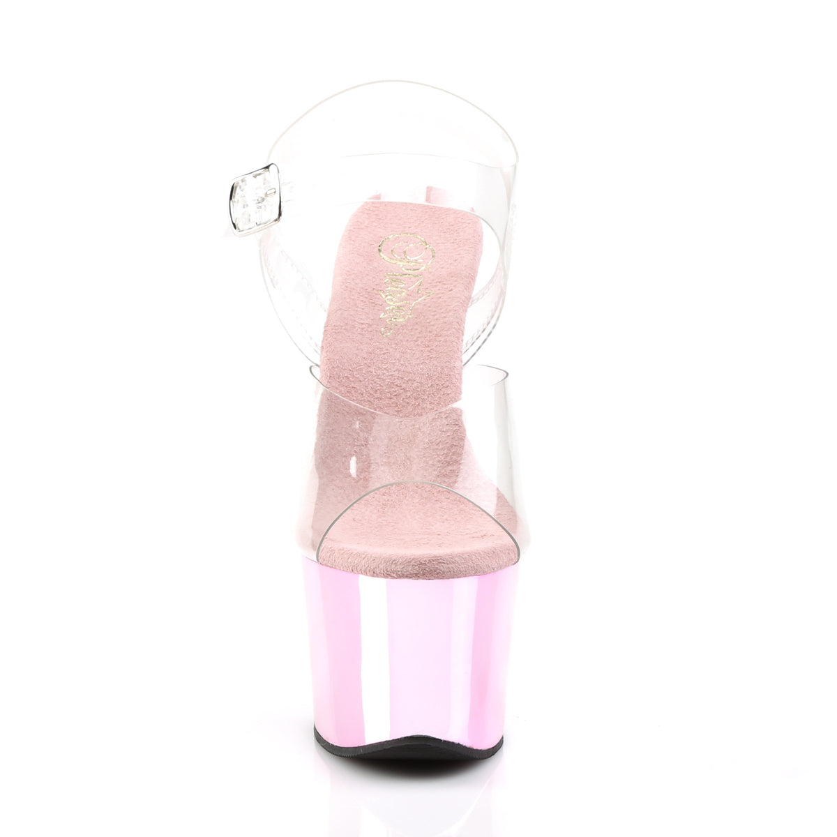 SKY-308 Pleaser Clear/Baby Pink Sexy Platform Shoes (Sexy Shoes)