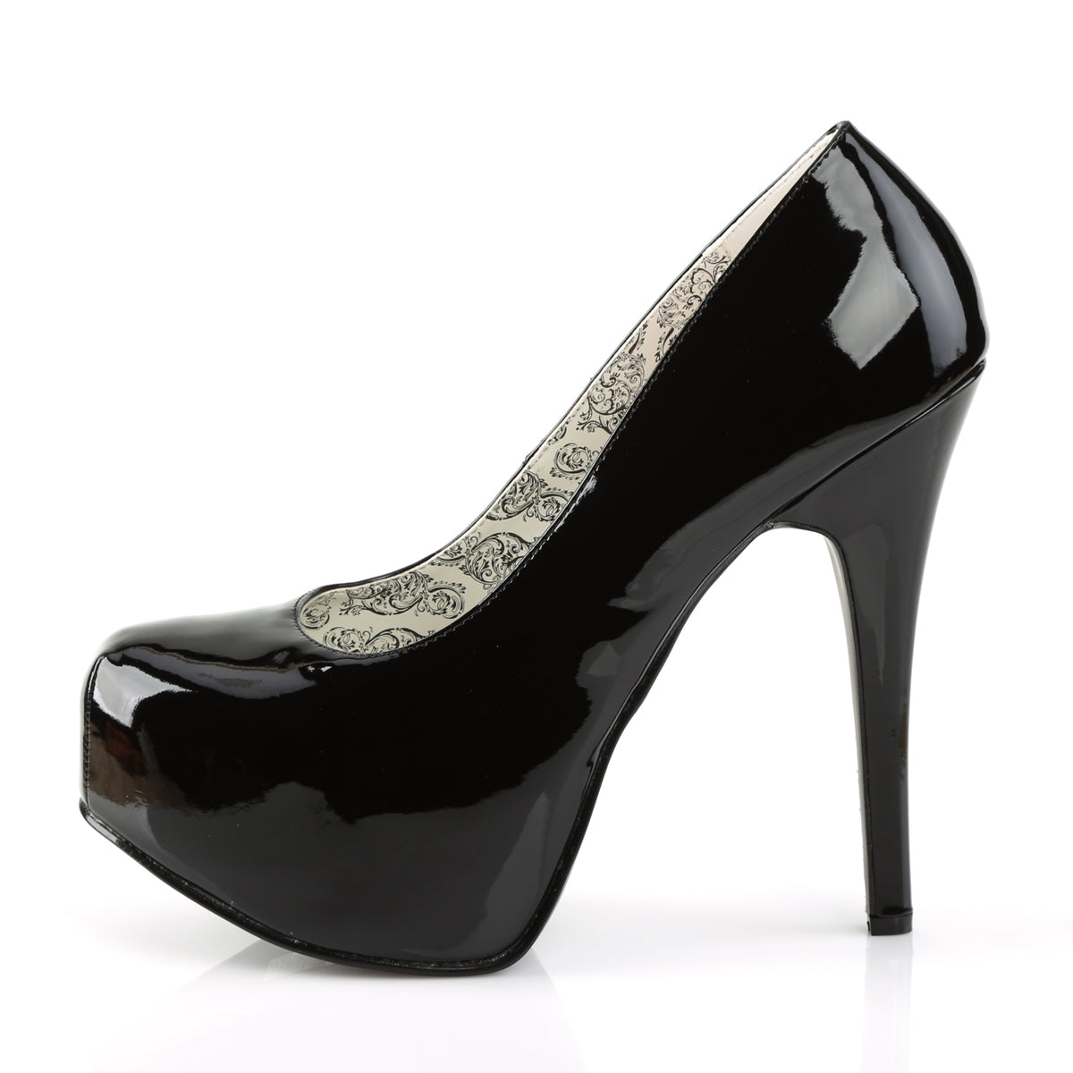 teeze 06w High Meels in Mens Sizes pleaser pink label platform blk pat