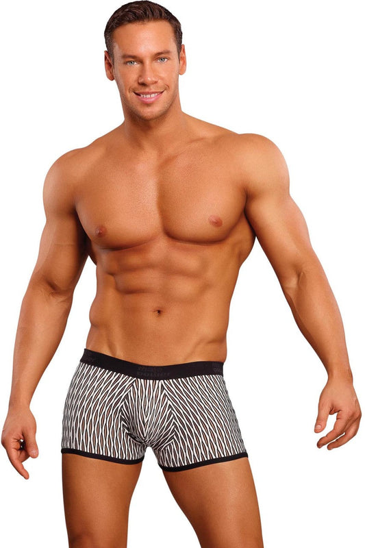 mp144173 malepower male power mini pouch short white black