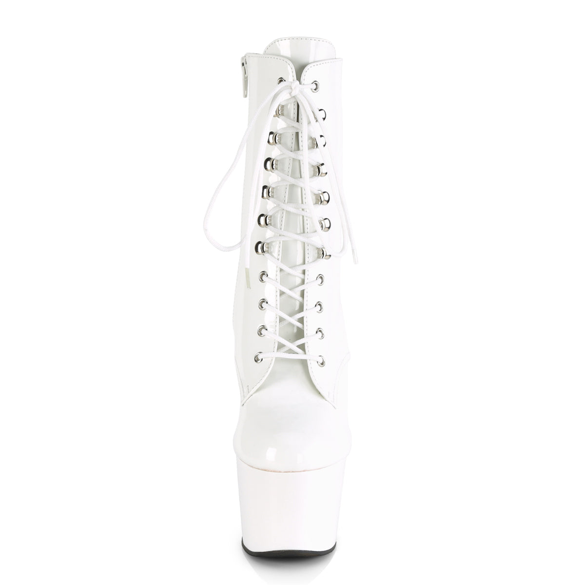 ADORE-1020 Pleaser White Patent/White Platform Shoes (Sexy Shoes)