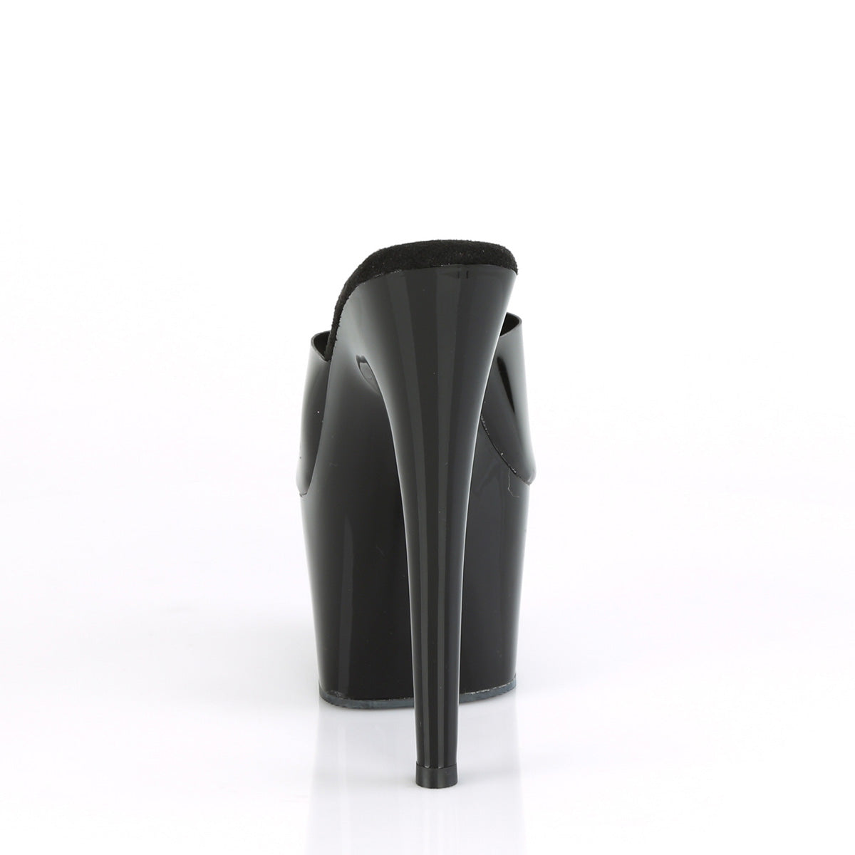 ADORE-701N Pleaser Black (Jelly-Like) TPU/Black Platform Shoes (Sexy Shoes)