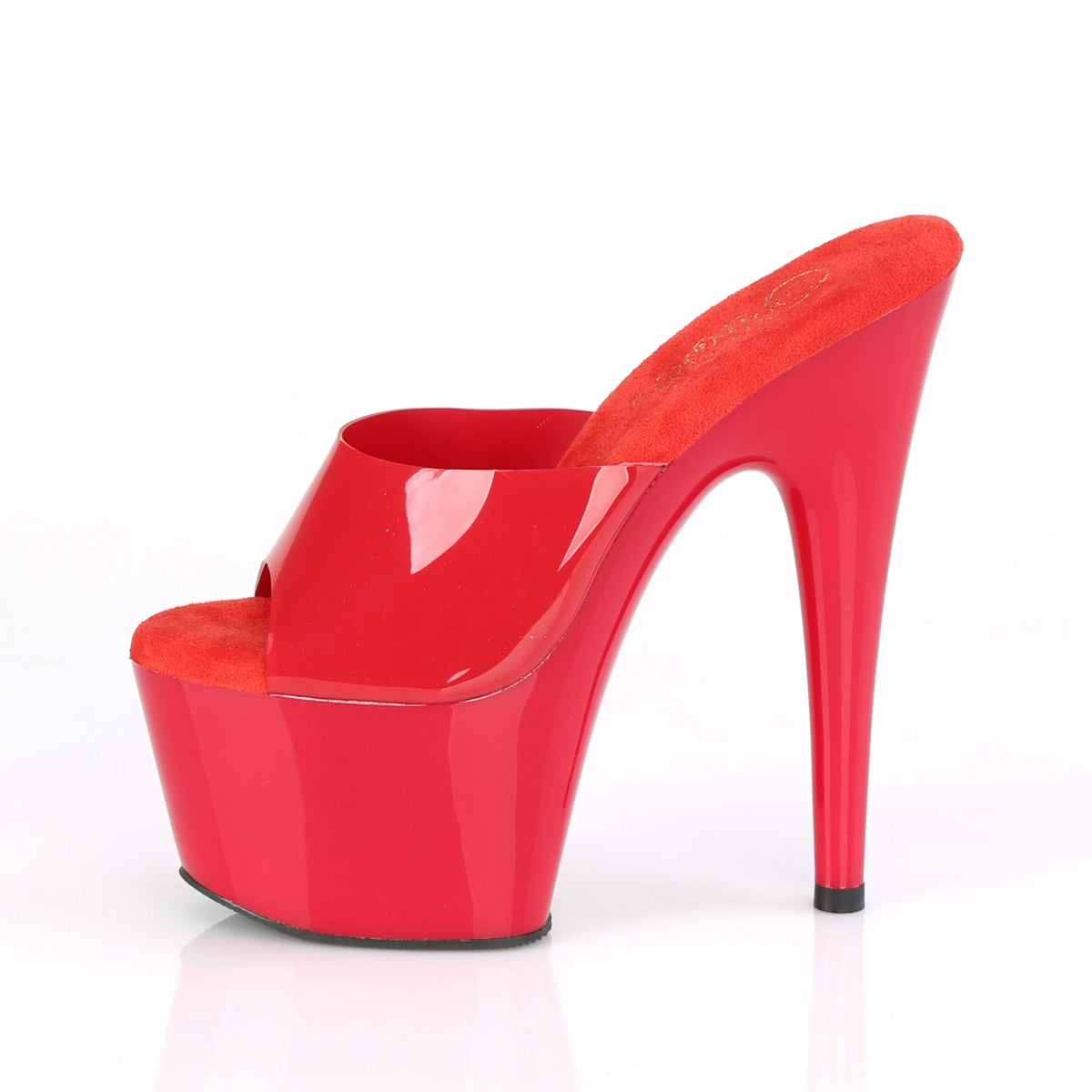 ADORE-701N Pleaser Red (Jelly-Like) TPU/Red Platform Shoes (Sexy Shoes)