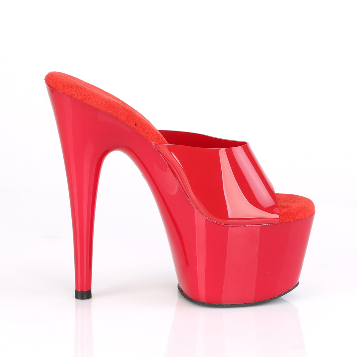 ADORE-701N Pleaser Red (Jelly-Like) TPU/Red Platform Shoes (Sexy Shoes)