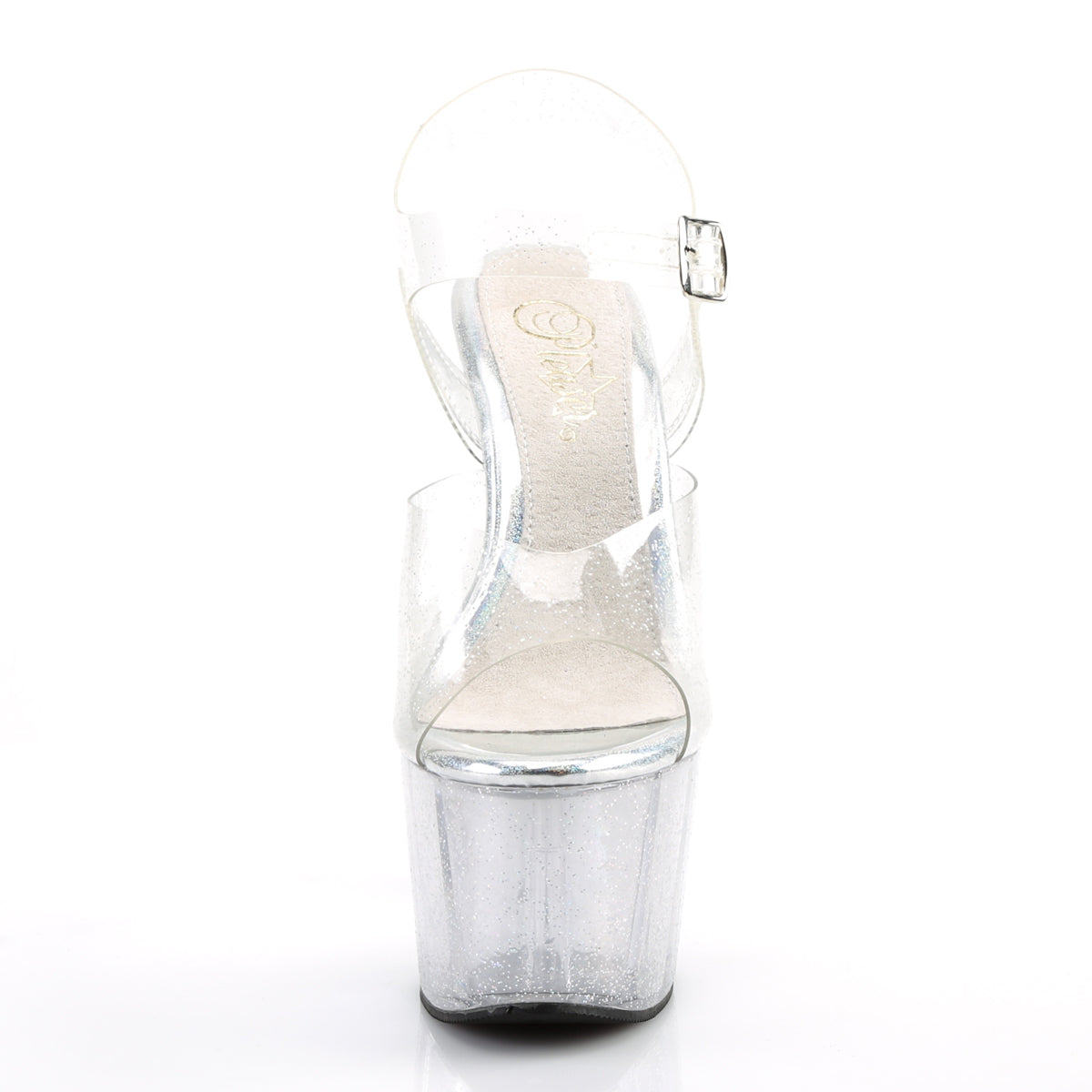 ADORE-708MMG Pleaser Clear Transparent Platform Shoes (Sexy Shoes)