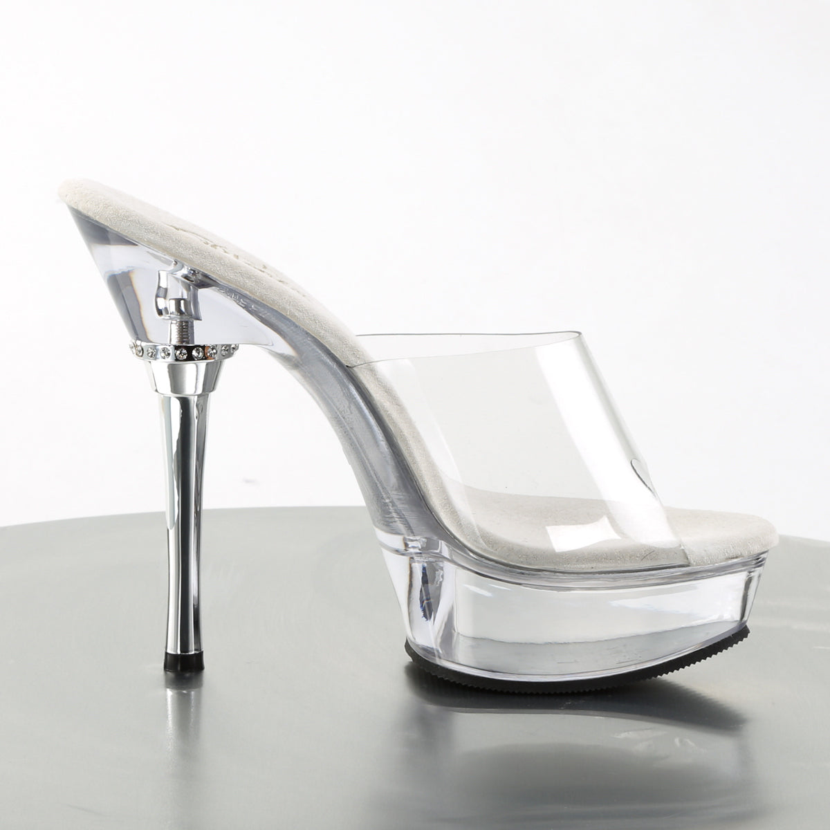 ALLURE-601 Pleaser Clear Transparent Platform Shoes (Sexy Shoes)