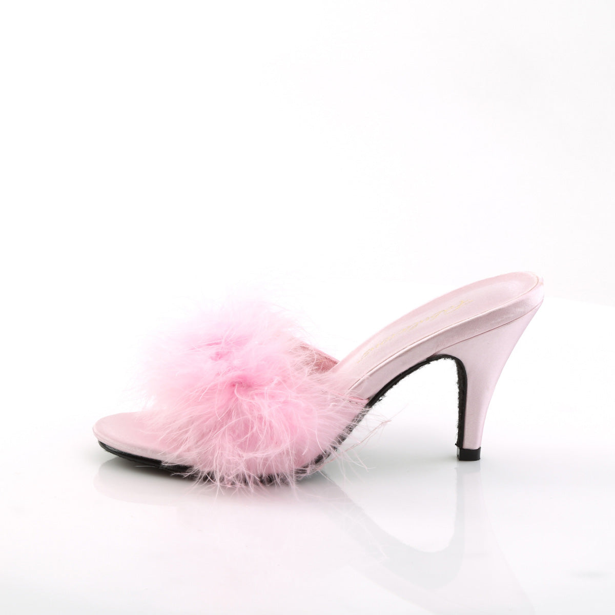 AMOUR-03 Fabulicious B Pink Pu-Fur Shoes (Sexy Shoes)