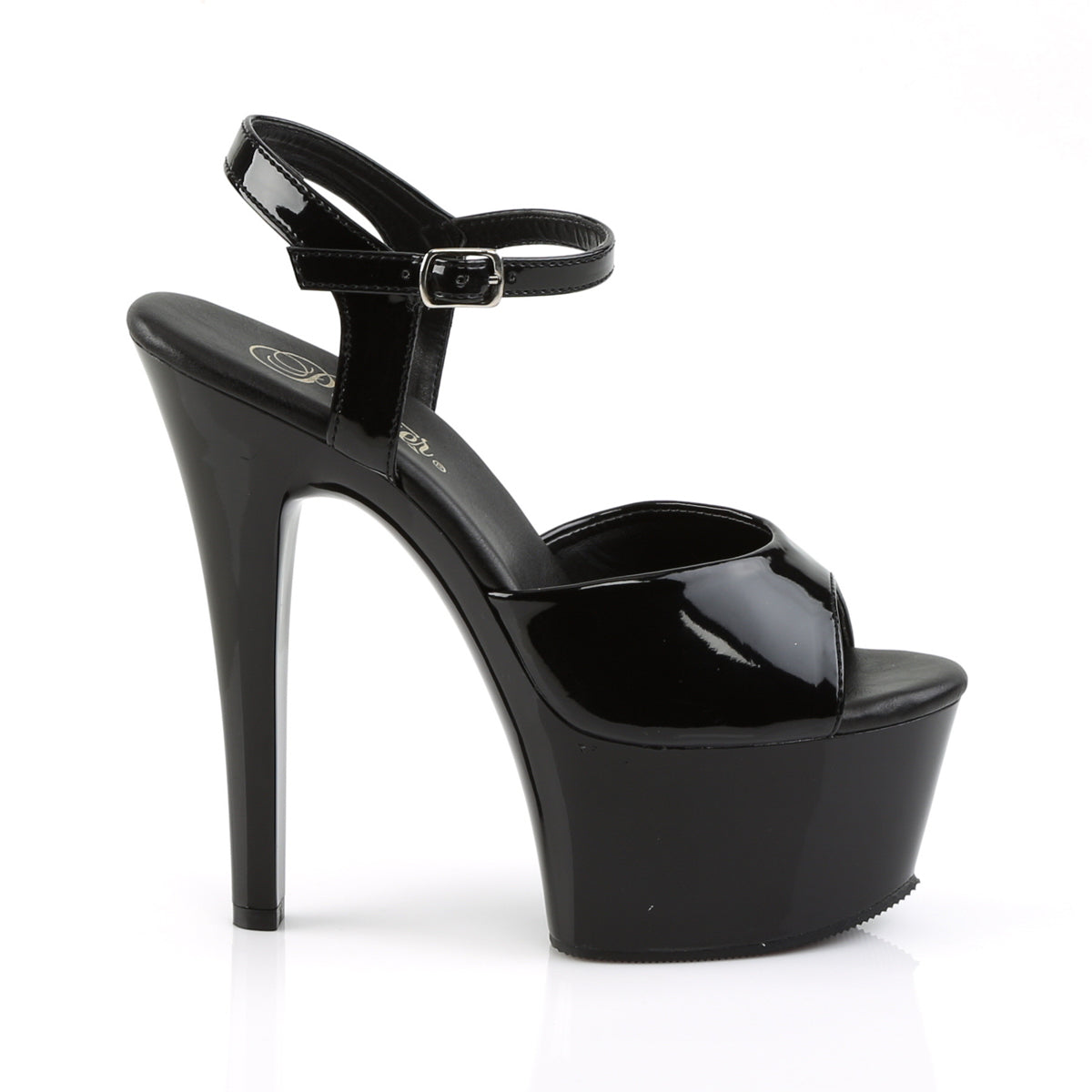 ASPIRE-609 Pleaser Black Patent Platform Shoes (Sexy Shoes)