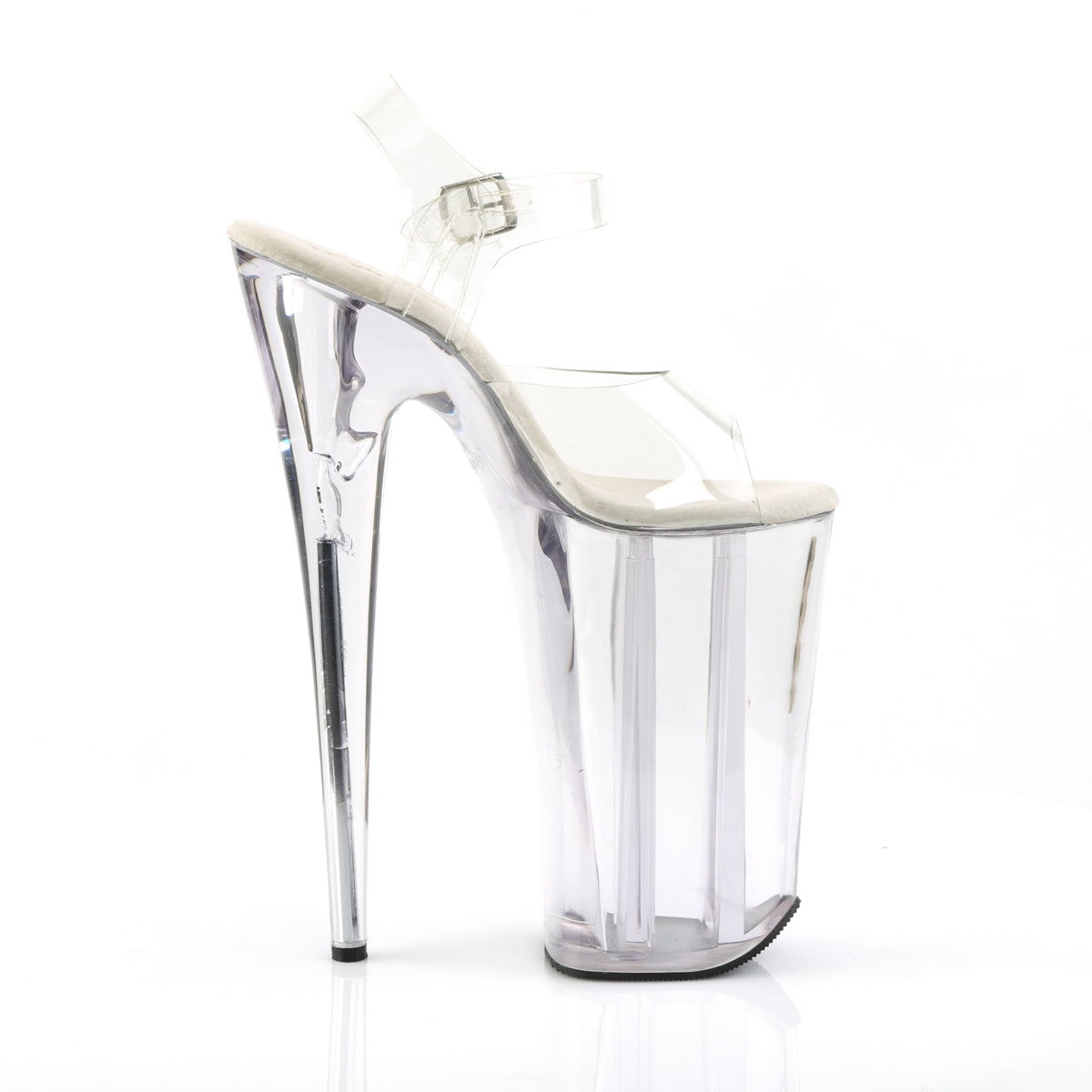 BEYOND-008 Pleaser Clear Transparent Platform Shoes (Sexy Shoes)