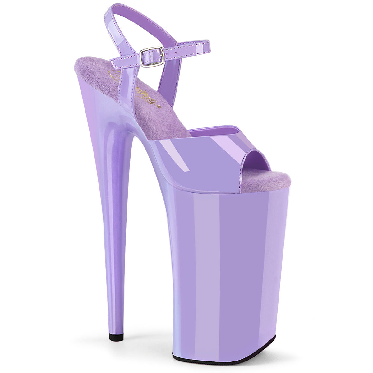 BEYOND-009 Strippers Heels Pleaser Platforms (Exotic Dancing) Lavender Pat/Lavender