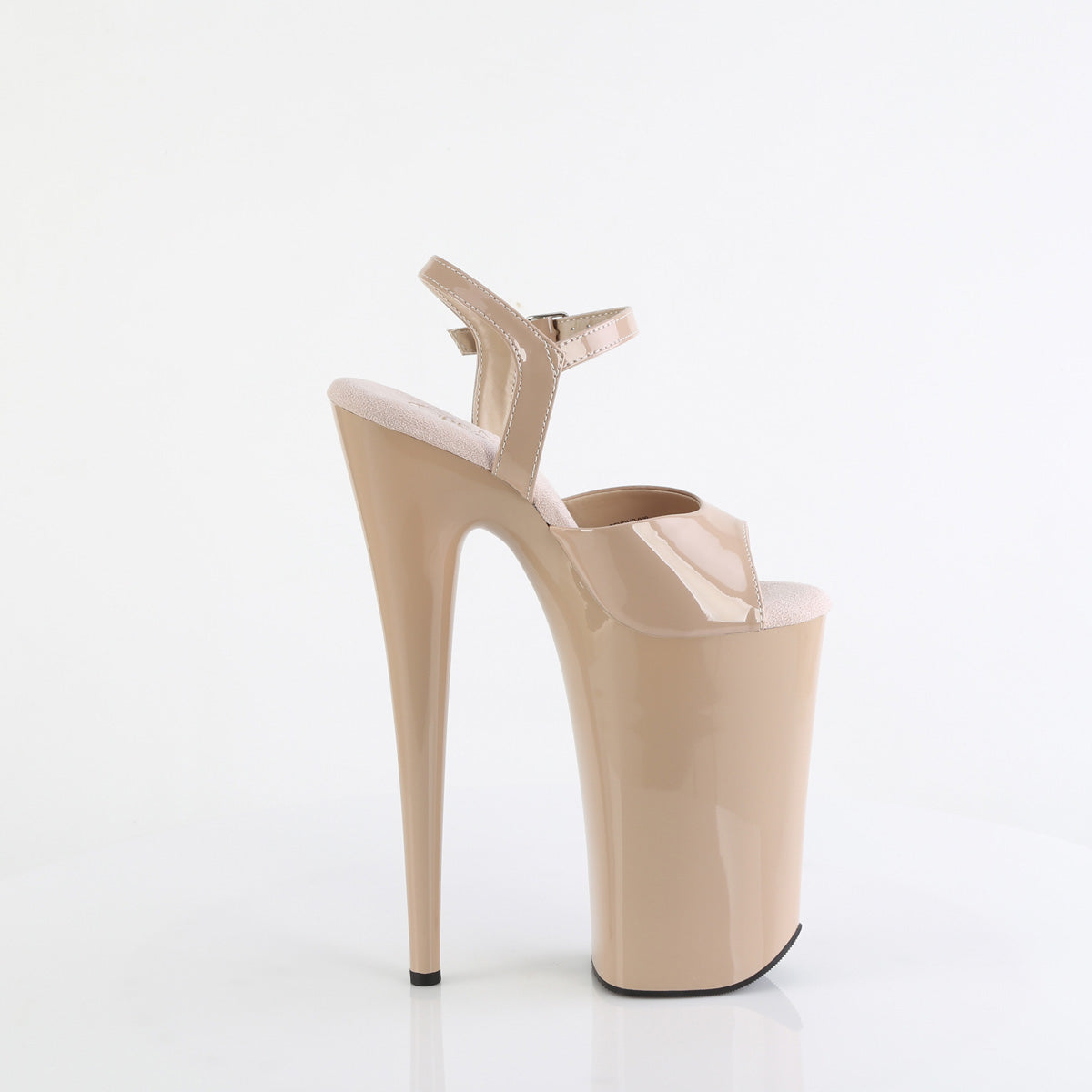 BEYOND-009 Pleaser Nude Patent/Nude Platform Shoes (Sexy Shoes)