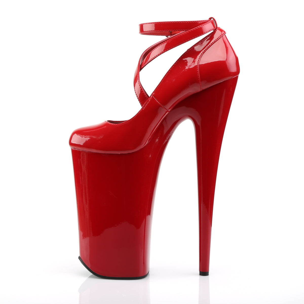 BEYOND-087 Pleaser Red/Red Platform Shoes (Sexy Shoes)