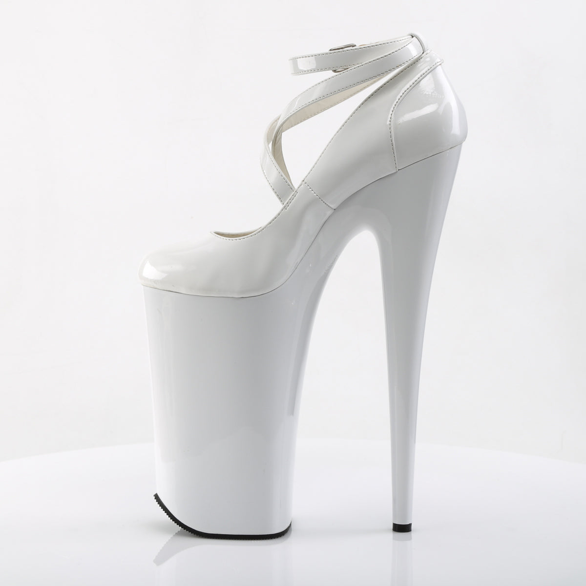 BEYOND-087 Pleaser White/White Platform Shoes (Sexy Shoes)