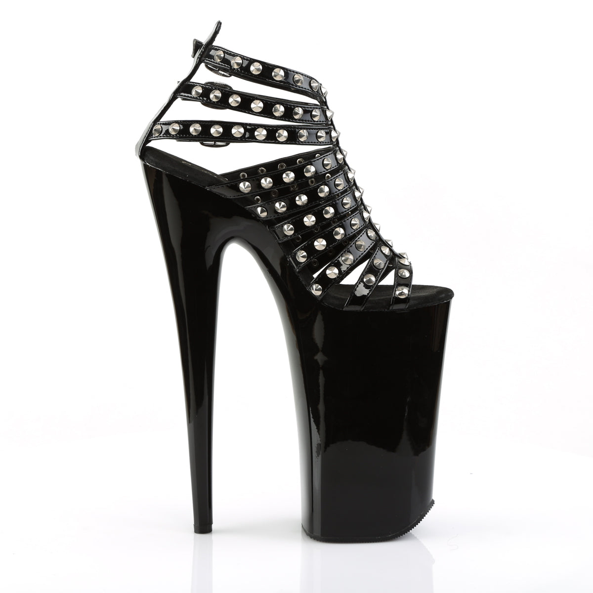 BEYOND-093 Pleaser Black Platform Shoes (Sexy Shoes)